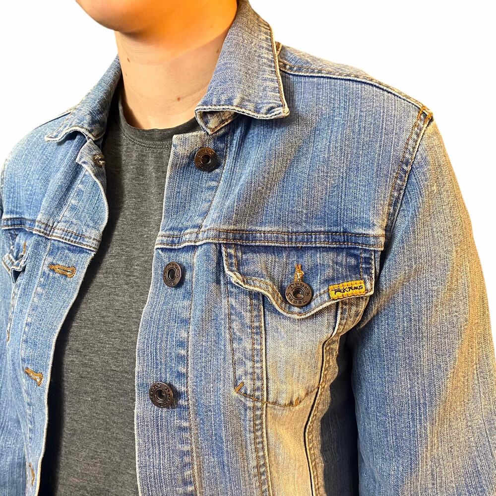 Truck Jeans Denim Jacket Size small - Picture 4 of 4